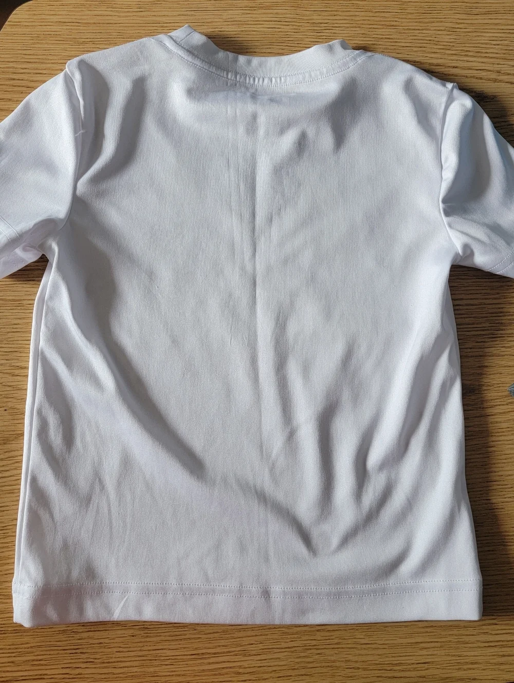 Nike gray and white 'all action' t-shirt and short set 4T - Picture 7 of 9